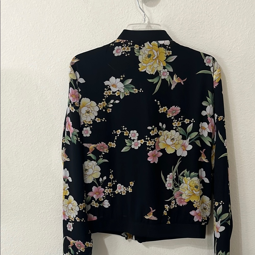 Forever 21 Floral Bomber Jacket - Picture 9 of 9